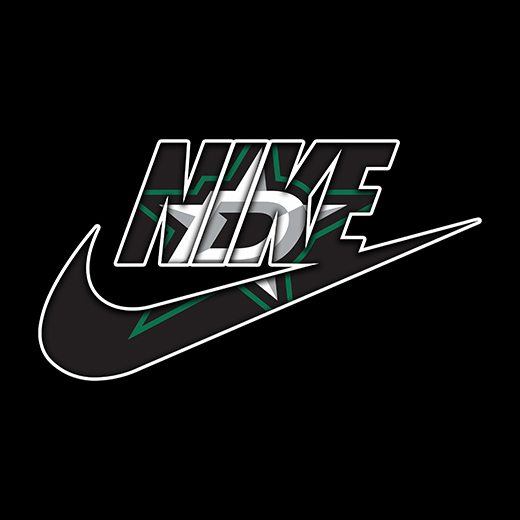 Dallas Stars Nike logo iron on paper